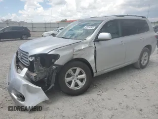 2008 Toyota Highlander with VIN JTEDS41A082049253, listed as a Copart auction lot 62919395 with 126,639 mi miles and Salvage title. Bid and sale history available at DreamBid. Image 1.