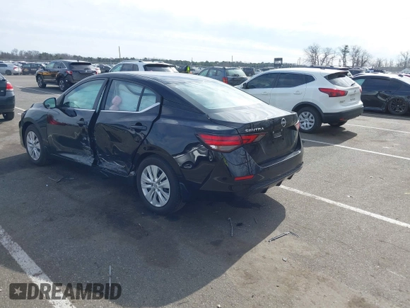 2024 Nissan Sentra S with VIN 3N1AB8BV9RY245276, listed as a IAAI auction lot 41665490 with 5,902 mi miles. Bid and sale history available at carsss.com. Image 3.
