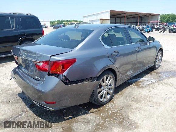 2013 Lexus GS 350 with VIN JTHBE1BL0D5000790, listed as a IAAI auction lot 42414239 with 154,623 mi miles and . Bid and sale history available at DreamBid. Image 4.