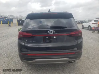 2023 Hyundai Santa Fe SEL with VIN 5NMS24AJ7PH607072, listed as a Copart auction lot 51494685 with 16,453 mi miles and Salvage Title. Bid and sale history available at carsss.com. Image 6.