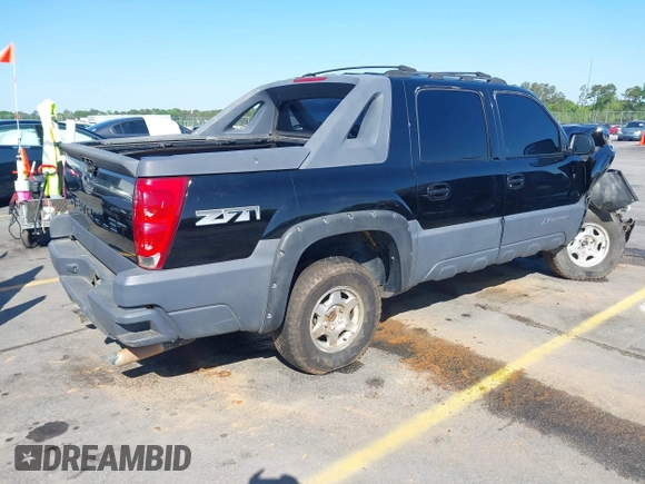 2002 Chevrolet Avalanche with VIN 3GNEK13T42G142319, listed as a IAAI auction lot 41977733 with Not Provided miles and . Bid and sale history available at DreamBid. Image 4.