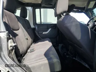 2014 Jeep Wrangler Unlimited Rubicon with VIN 1C4BJWFG0EL274480, listed as a Copart auction lot 48201845 with 130,503 mi miles and Salvage Title. Bid and sale history available at carsss.com. Image 10.