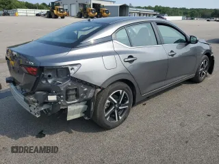 2024 Nissan Sentra SV with VIN 3N1AB8CV1RY319269, listed as a Copart auction lot 60719725 with 20,730 mi miles and Salvage title. Bid and sale history available at DreamBid. Image 3.
