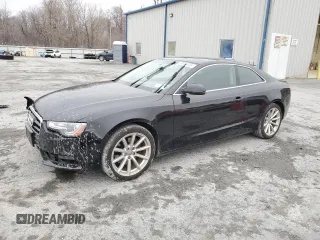 2015 Audi A5 Premium with VIN WAUCFAFR2FA008883, listed as a Copart auction lot 49975435 with 119,685 mi miles and Salvage Title. Bid and sale history available at carsss.com. Image 1.