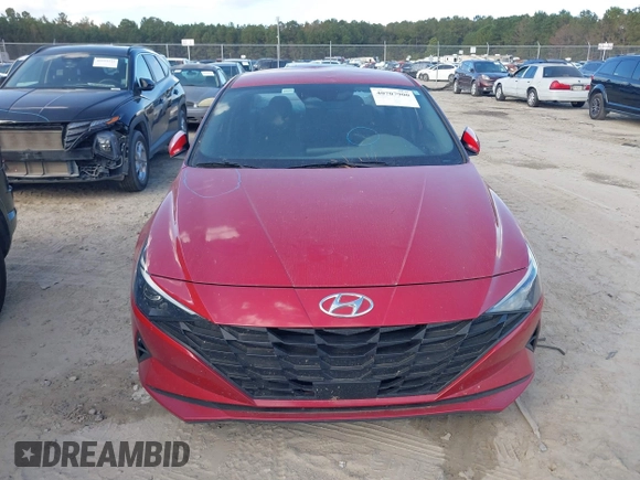 2022 Hyundai Elantra SEL with VIN KMHLS4AGXNU367476, listed as a IAAI auction lot 40707900 with 71,413 mi miles and . Bid and sale history available at DreamBid. Image 12.