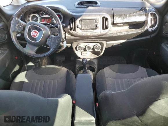 2016 FIAT 500L Trekking with VIN ZFBCFADH2GZ037674, listed as a Copart auction lot 47081605 with 58,467 mi miles and Salvage Title. Bid and sale history available at carsss.com. Image 8.