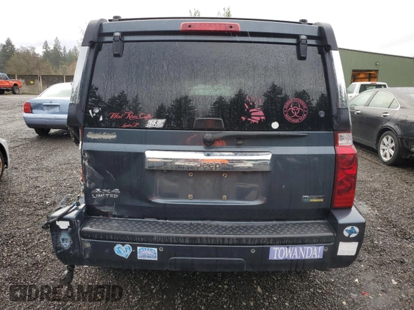 2008 Jeep Commander Limited with VIN 1J8HG58NX8C160353, listed as a Copart auction lot 80263284 with 149,151 mi miles and Salvage Title. Bid and sale history available at carsss.com. Image 6.