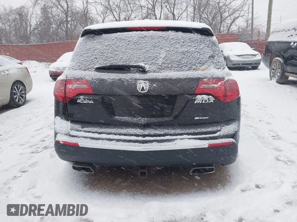 2013 Acura MDX with VIN 2HNYD2H29DH000387, listed as a IAAI auction lot 41290346 with 117,119 mi miles. Bid and sale history available at carsss.com. Image 17.