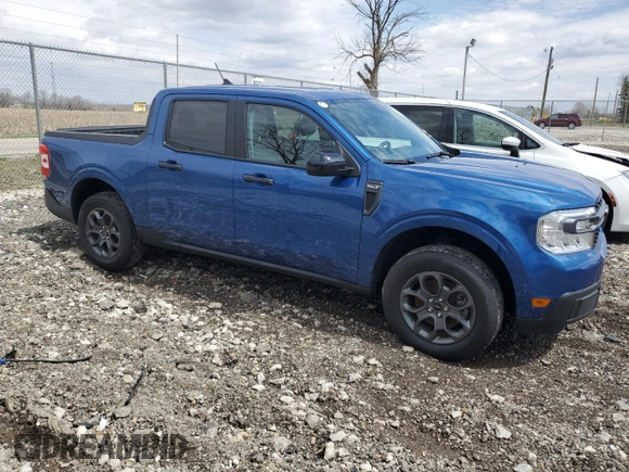 2024 Ford Maverick XLT with VIN 3FTTW8H35RRA05717, listed as a Copart auction lot 51976475 with 15,647 mi miles and Salvage Title. Bid and sale history available at DreamBid. Image 4.