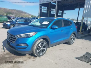 2016 Hyundai Tucson Eco with VIN KM8J3CA24GU054350, listed as a IAAI auction lot 41983769 with 132,424 mi miles. Bid and sale history available at carsss.com. Image 17.