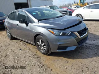 2020 Nissan Versa S with VIN 3N1CN8DVXLL808076, listed as a IAAI auction lot 41386470 with 139,622 mi miles. Bid and sale history available at carsss.com. Image 1.