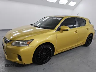 2012 Lexus CT with VIN JTHKD5BH2C2064352, listed as a Copart auction lot 50313085 with Not Provided miles and Clean Title. Bid and sale history available at carsss.com. Image 1.