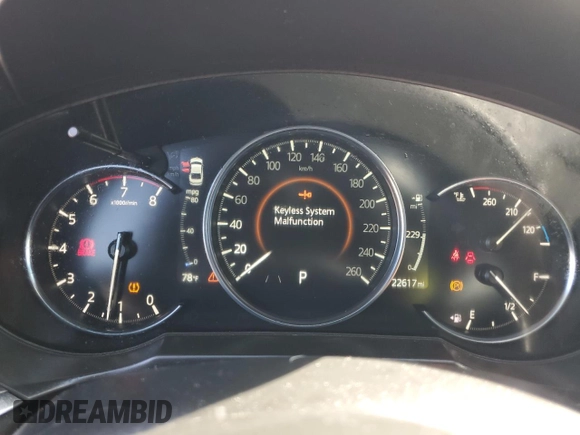 2021 Mazda 6 Signature with VIN JM1GL1XY5M1614601, listed as a Copart auction lot 73769893 with 22,617 mi miles and . Bid and sale history available at DreamBid. Image 9.