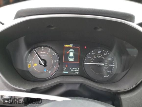 2019 Subaru Crosstrek Premium with VIN JF2GTAEC3KH245170, listed as a Copart auction lot 48996715 with 52,594 mi miles and Salvage title. Bid and sale history available at DreamBid. Image 9.