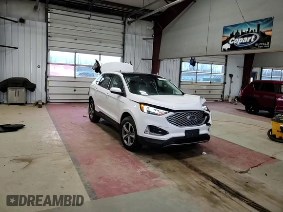2024 Ford Edge SEL with VIN 2FMPK4J90RBA30135, listed as a Copart auction lot 51007555 with 15,249 mi miles and Salvage Title. Bid and sale history available at carsss.com. Image 11.