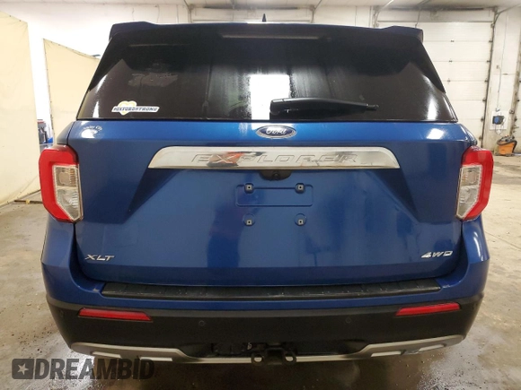 2021 Ford Explorer XLT with VIN 1FMSK8DHXMGB31009, listed as a Copart auction lot 48976155 with 73,960 mi miles and Non Repairable. Bid and sale history available at DreamBid. Image 6.