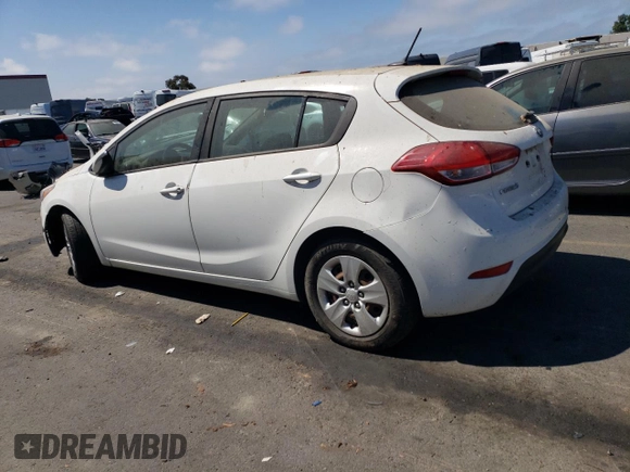 2017 Kia Forte LX with VIN KNAFK5A84H5681149, listed as a Copart auction lot 63408704 with 76,210 mi miles and Clean Title. Bid and sale history available at carsss.com. Image 2.