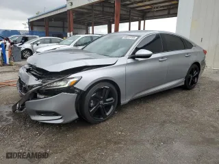 2019 Honda Accord Sedan Sport 1.5T with VIN 1HGCV1F35KA088578, listed as a Copart auction lot 48513705 with 91,994 mi miles and Salvage Title. Bid and sale history available at carsss.com. Image 1.