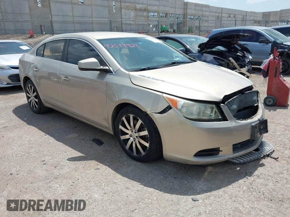 2010 Buick LaCrosse CX с VIN 1G4GB5EG6AF127633, выставлен на аукционе IAAI как лот 42519929 с пробегом 166 514 миль миль и . История ставок и продаж доступна на DreamBid. Изображение 1.