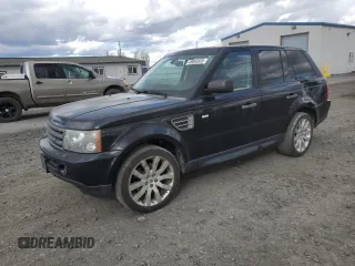 2009 Land Rover Range Rover Sport HSE with VIN SALSK25459A189366, listed as a Copart auction lot 49845835 with 144,180 mi miles and Salvage Title. Bid and sale history available at carsss.com. Image 1.