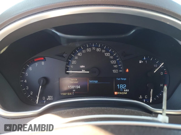 2014 Cadillac SRX Performance Collection with VIN 3GYFNCE33ES581911, listed as a Copart auction lot 88878445 with 158,194 mi miles and Salvage Title. Bid and sale history available at carsss.com. Image 9.