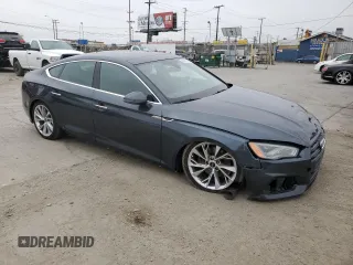 2022 Audi A5 Sportback Premium z VIN WAUABCF59NA009989, wystawiony jako Copart lot #60935555 z przebiegiem 22 674 mil mil oraz Szkoda całkowita • Salvage title. Historia ofert i sprzedaży dostępna na DreamBid. Obrazek 4.