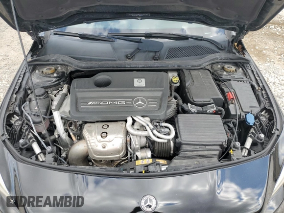 2018 Mercedes-Benz CLA 45 AMG with VIN WDDSJ5CB7JN554081, listed as a Copart auction lot 43916474 with 40,372 mi miles and . Bid and sale history available at DreamBid. Image 11.