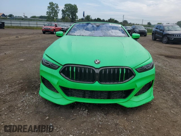 2020 BMW 8 Series z VIN WBAFY4C03LCE17539, wystawiony jako Copart lot #64737445 z przebiegiem 24 919 mil mil oraz Szkoda całkowita • Salvage title. Historia ofert i sprzedaży dostępna na DreamBid. Obrazek 5.