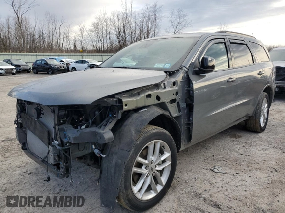 2023 Dodge Durango GT Plus with VIN 1C4RDJDG3PC655190, listed as a Copart auction lot 49783755 with 14,518 mi miles and Salvage title. Bid and sale history available at DreamBid. Image 1.