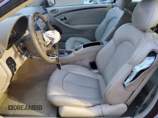 2007 Mercedes-Benz CLK 350 with VIN WDBTK56F17F217689, listed as a Copart auction lot 78733614 with 137,068 mi miles and Salvage Title. Bid and sale history available at DreamBid. Image 7.