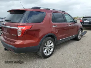 2014 Ford Explorer XLT with VIN 1FM5K7D80EGB78364, listed as a Copart auction lot 51702555 with 181,752 mi miles and Salvage Title. Bid and sale history available at carsss.com. Image 3.