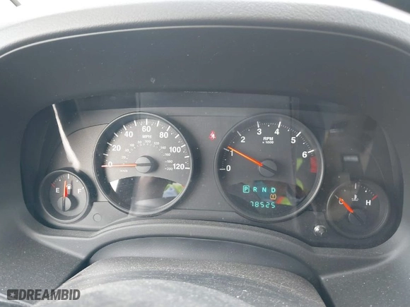 2012 Jeep Compass Latitude with VIN 1C4NJDEB1CD697955, listed as a IAAI auction lot 41655952 with 78,525 mi miles. Bid and sale history available at carsss.com. Image 7.