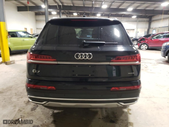 2020 Audi Q7 Premium with VIN WA1AXAF71LD005984, listed as a Copart auction lot 41978913 with 16,708 mi miles. Bid and sale history available at carsss.com. Image 6.