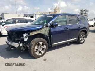 2025 Honda Pilot EX-L z VIN 5FNYG2H41SB005682, wystawiony jako Copart lot #54898255 z przebiegiem 23 207 mil mil oraz Szkoda całkowita • Salvage title. Historia ofert i sprzedaży dostępna na DreamBid. Obrazek 1.