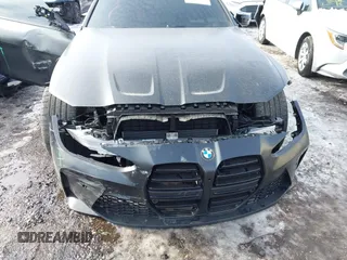 2025 BMW M4 Competition xDrive with VIN WBS33HK0XSCT17505, listed as a IAAI auction lot 41353146 with 8,171 mi miles. Bid and sale history available at carsss.com. Image 6.