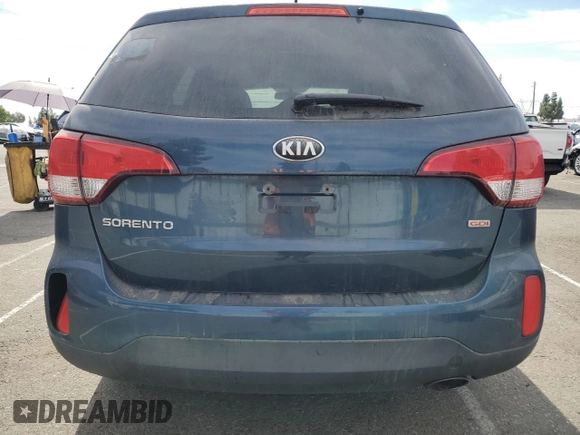 2014 Kia Sorento LX with VIN 5XYKT4A7XEG459296, listed as a Copart auction lot 78542994 with Not Provided miles and Clean Title. Bid and sale history available at carsss.com. Image 6.