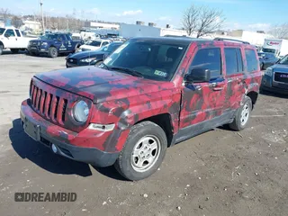 2017 Jeep Patriot Sport with VIN 1C4NJPBA1HD149040, listed as a IAAI auction lot 41875505 with 124,125 mi miles and . Bid and sale history available at DreamBid. Image 2.