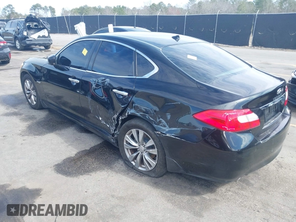 2012 Infiniti M Hybrid with VIN JN1EY1AP3CM910371, listed as a IAAI auction lot 41706126 with 237,749 mi miles and . Bid and sale history available at DreamBid. Image 3.