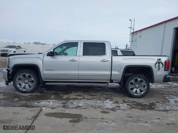 2018 GMC Sierra 1500 Denali with VIN 3GTU2PEJXJG472435, listed as a IAAI auction lot 41376821 with 63,177 mi miles. Bid and sale history available at carsss.com. Image 14.