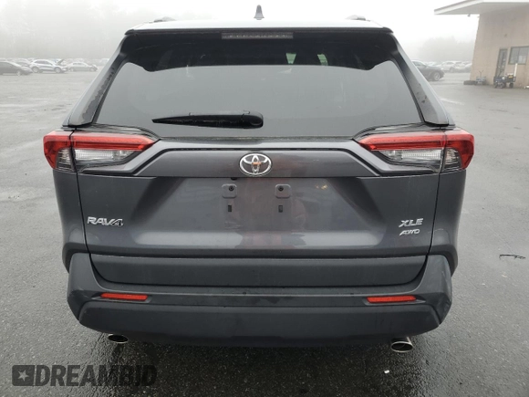 2020 Toyota RAV4 XLE with VIN JTMP1RFV8LD524545, listed as a Copart auction lot 51288835 with 51,129 mi miles and Salvage Title. Bid and sale history available at carsss.com. Image 6.
