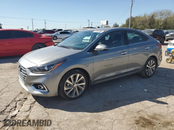 2021 Hyundai Accent Limited with VIN 3KPC34A63ME150065, listed as a Copart auction lot 74012084 with 38,232 mi miles and Salvage Title. Bid and sale history available at carsss.com. Image 1.