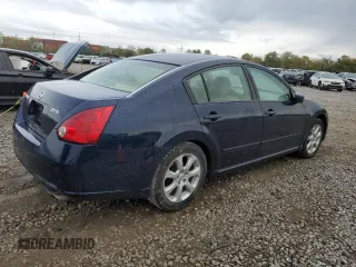 2007 Nissan Maxima 3.5 SE with VIN 1N4BA41E27C854557, listed as a Copart auction lot 76029554 with 106,727 mi miles and Salvage Title. Bid and sale history available at carsss.com. Image 3.