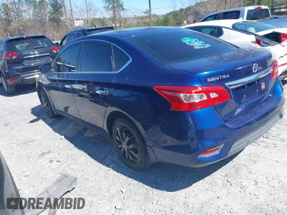 2017 Nissan Sentra S with VIN 3N1AB7APXHY204652, listed as a IAAI auction lot 41803820 with 109,990 mi miles and . Bid and sale history available at DreamBid. Image 3.