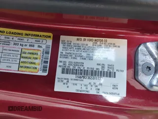 2016 Ford Mustang GT with VIN 1FA6P8CF3G5311123, listed as a IAAI auction lot 41709977 with 58,881 mi miles and . Bid and sale history available at carsss.com. Image 9.