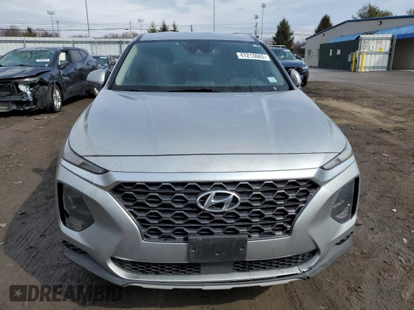 2020 Hyundai Santa Fe SE with VIN 5NMS2CAD0LH301068, listed as a Copart auction lot 47213665 with 111,579 mi miles and Salvage Title. Bid and sale history available at DreamBid. Image 5.