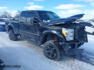 2015 Ford Super Duty F-250 SRW XLT with VIN 1FT7X2BT6FEB99225, listed as a IAAI auction lot 41606893 with NaN miles. Bid and sale history available at carsss.com. Image 1.