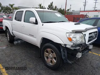 2009 Toyota Tacoma PreRunner with VIN 3TMJU62NX9M078106, listed as a IAAI auction lot 41768489 with 83,360 mi miles. Bid and sale history available at carsss.com. Image 1.