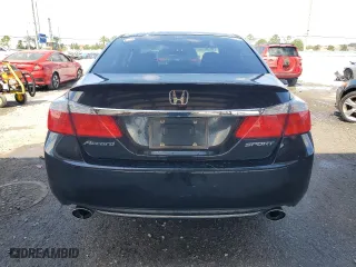 2015 Honda Accord Sedan Sport with VIN 1HGCR2F56FA084556, listed as a Copart auction lot 51522165 with 154,812 mi miles and Salvage Title. Bid and sale history available at carsss.com. Image 6.