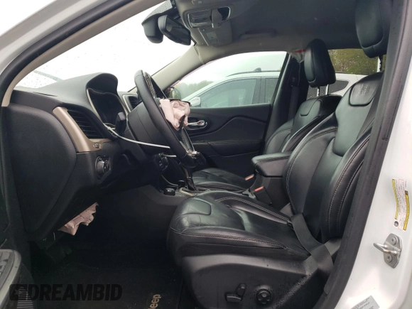 2017 Jeep Cherokee Limited with VIN 1C4PJMDB1HW562142, listed as a Copart auction lot 55366515 with 201,577 mi miles and Salvage title. Bid and sale history available at DreamBid. Image 7.