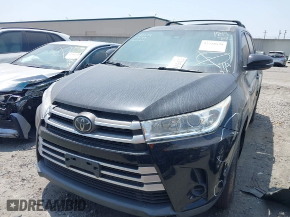 2018 Toyota Highlander LE with VIN 5TDZZRFH5JS284982, listed as a IAAI auction lot 42218539 with 76,868 mi miles and . Bid and sale history available at DreamBid. Image 13.